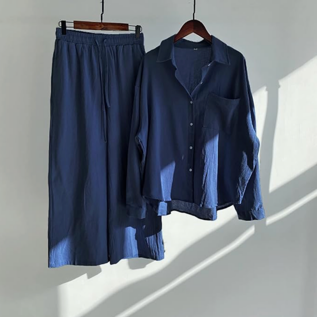 Ensemble d'été 2 pièces en lin