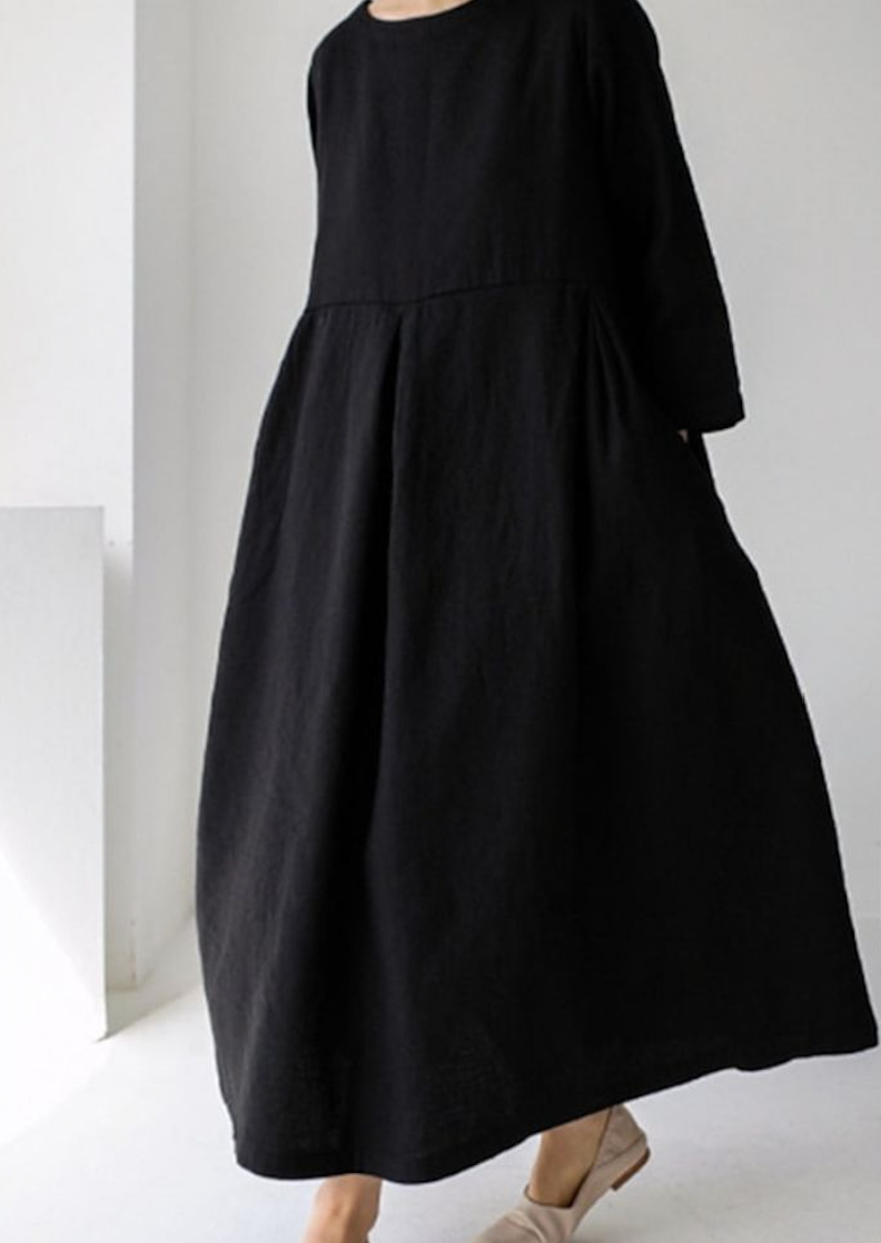 Robe simple en lin