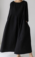 Robe simple en lin