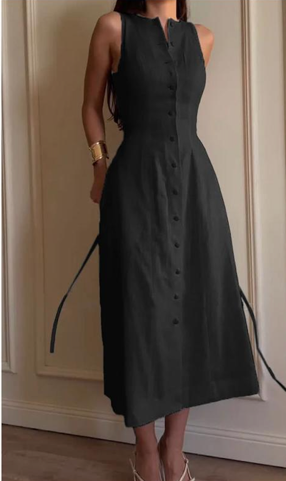 Robe Élégance Boutonnée