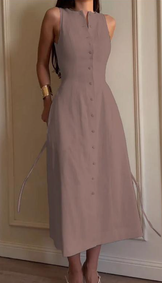 Robe Élégance Boutonnée