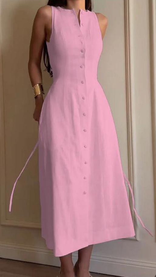 Robe Élégance Boutonnée