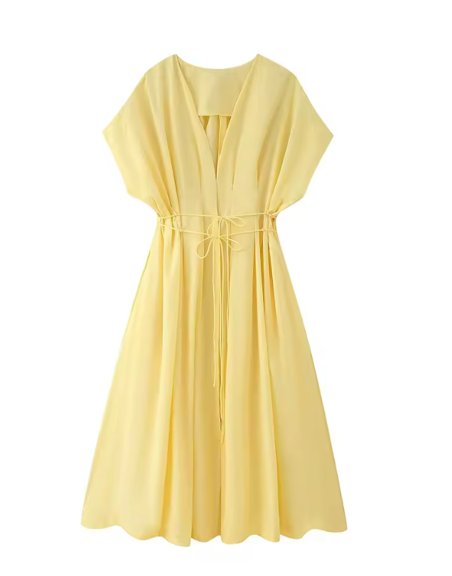 Robe  décontractée Col  V