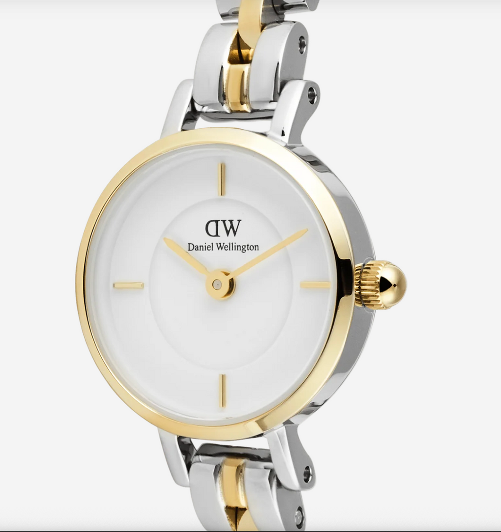 Petite Mini Arch 3-Link Two Tone Gold
