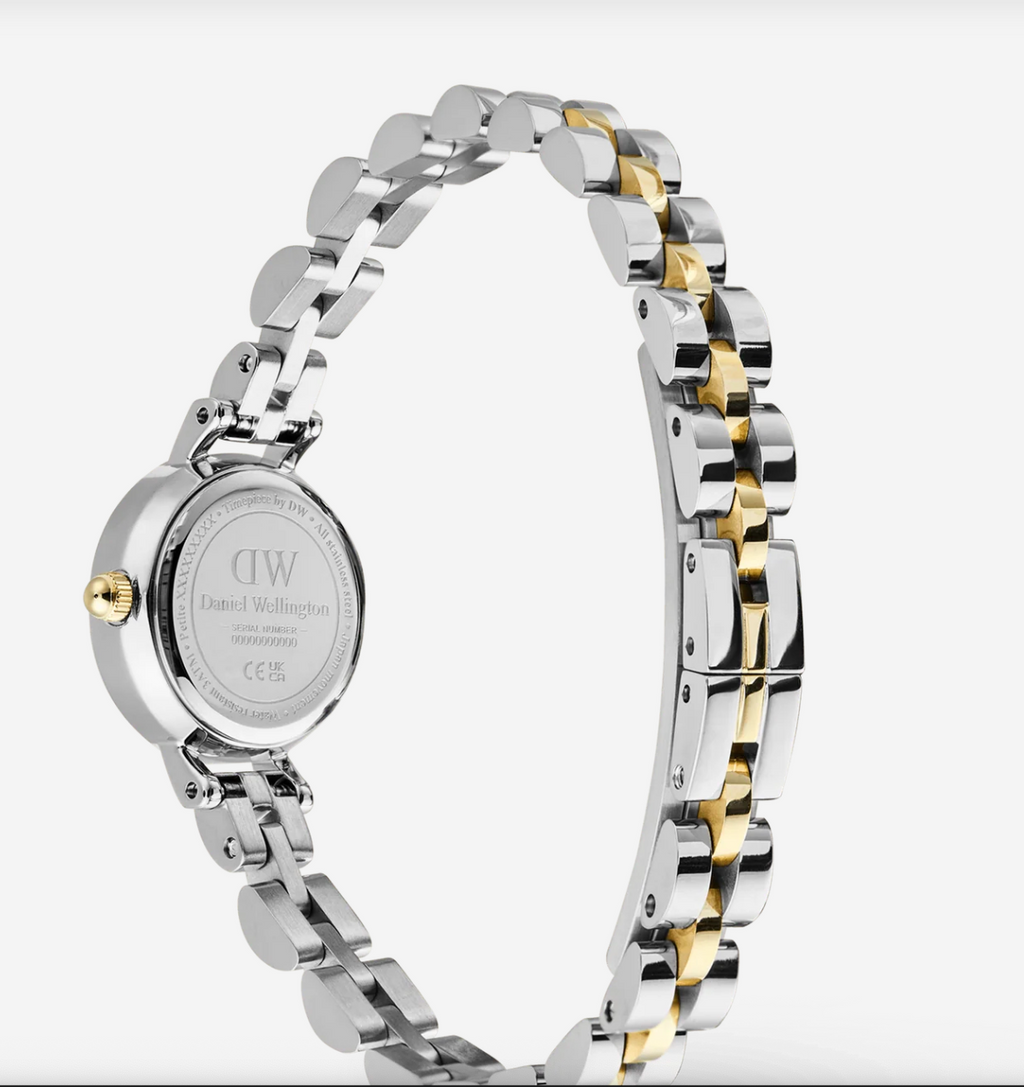 Petite Mini Arch 3-Link Two Tone Gold
