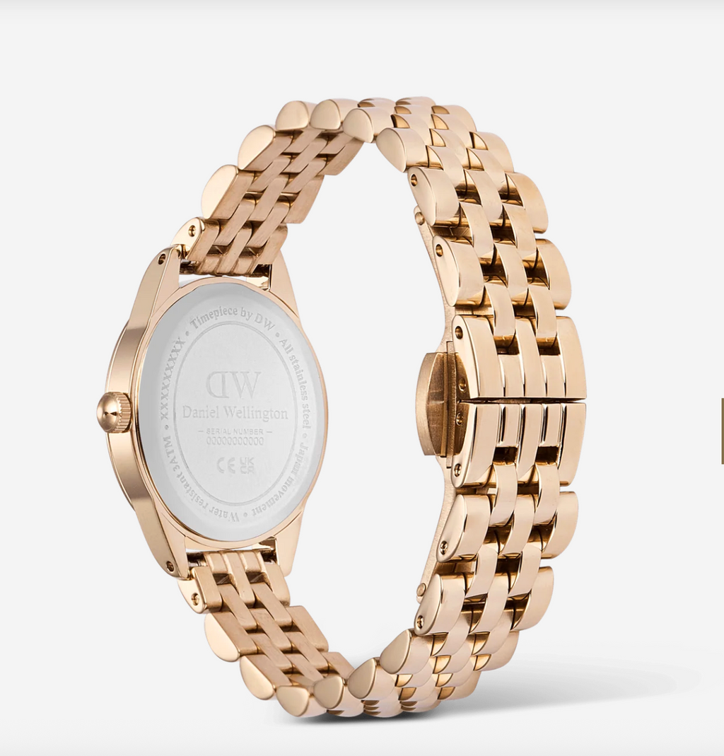 Ophelia Mini Emerald Rose Gold
