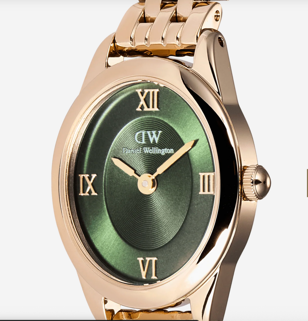 Ophelia Mini Emerald Rose Gold