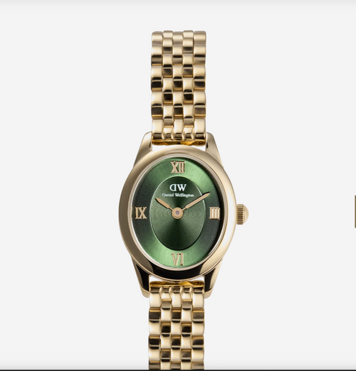 Ophelia Mini Emerald Rose Gold