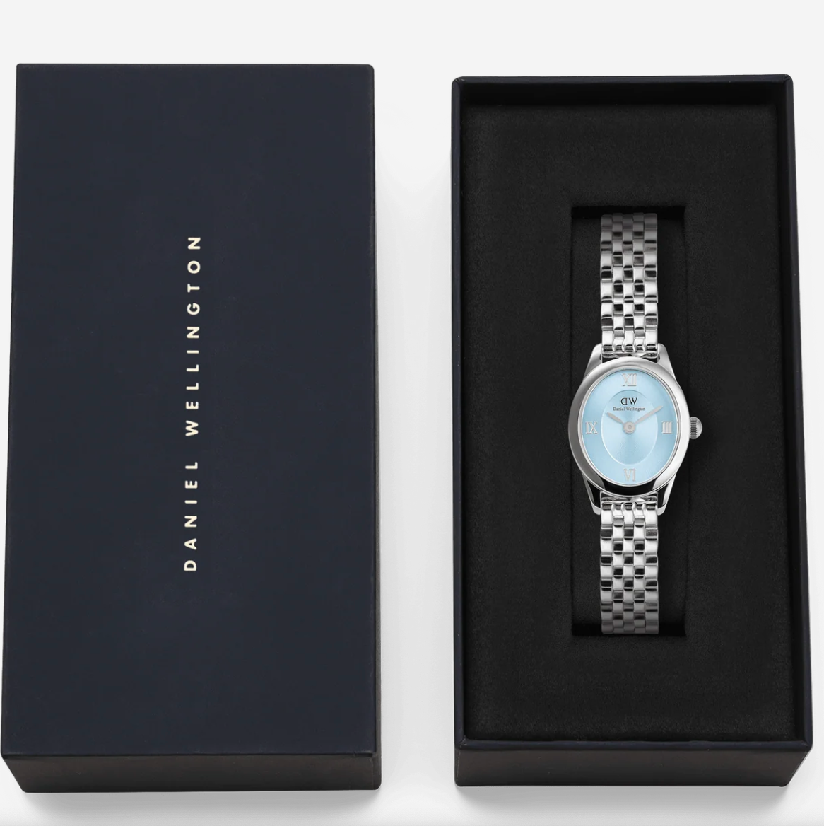 Ophelia Mini Ice Blue Silver