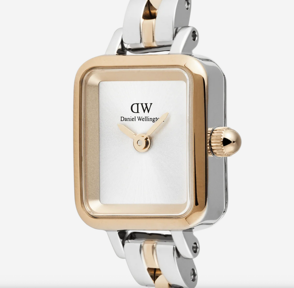 Quadro Mini Arch 3-Link Two Tone Rose Gold