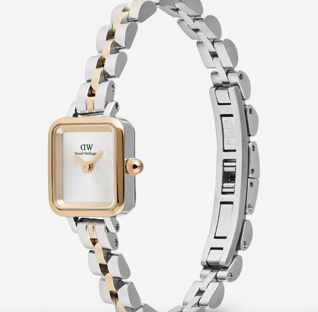 Quadro Mini Arch 3-Link Two Tone Rose Gold