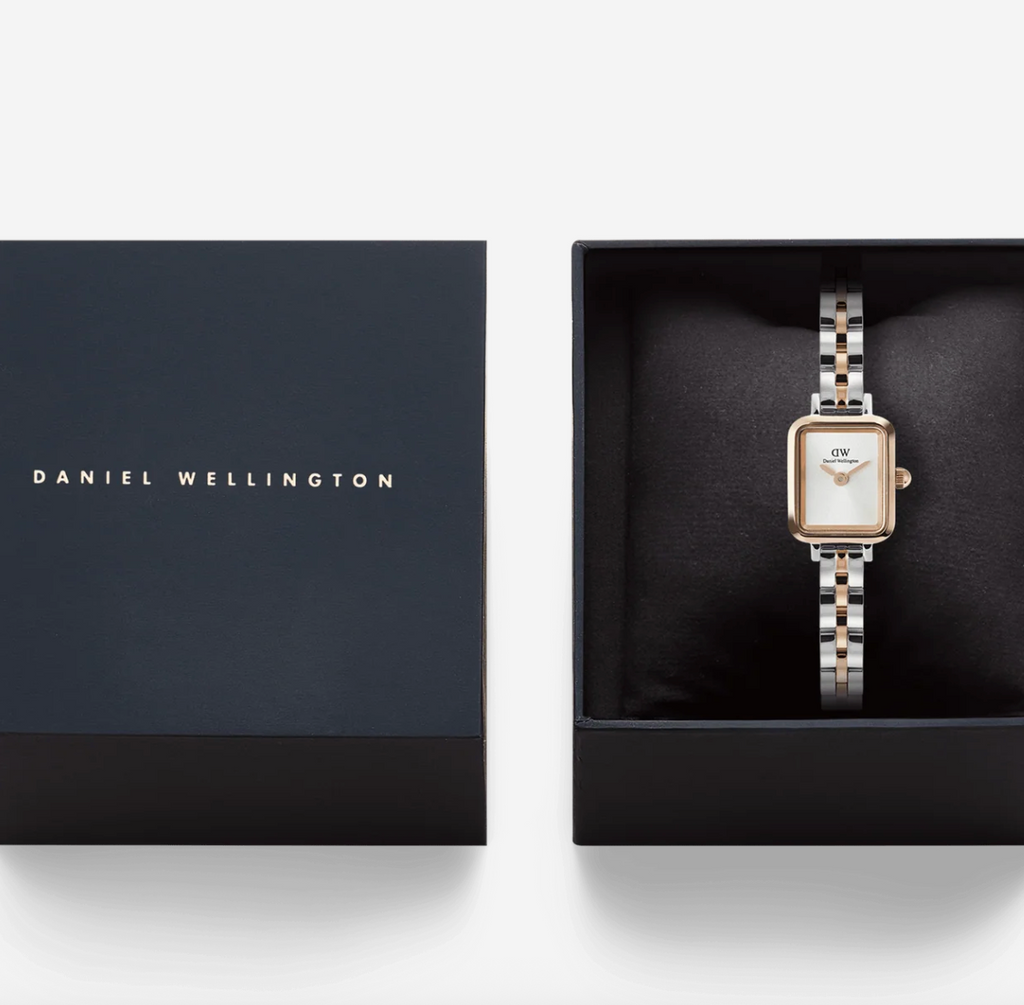 Quadro Mini Arch 3-Link Two Tone Rose Gold
